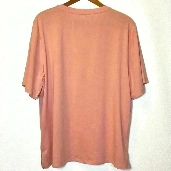 Elle Women's XL Pink T-Shirt Recycled Gym Yoga Summer Walk Workout Plus Size - Picture 2 of 6